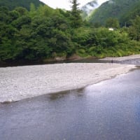 今日の那賀川上流