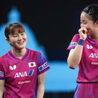 卓球、コンテンダー　男・女ｓ　優勝。