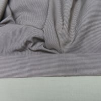 男物御召袷2枚　掛衿皮脂汚れ　丸洗い・しみ抜き　正絹素材
