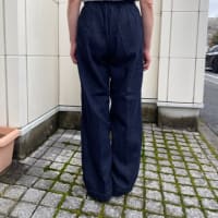 lelill   2way WIND THUGHボーダーニット＆イージーランチパンツ