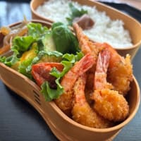 オットのお弁当とパイナップルケーキ