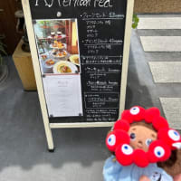 古民家カフェでアフタヌーンティーチェブ会