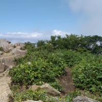 盛岡市玉山区　姫神山　一等三角点