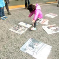 石川台希望ヶ丘商店街いっぱいに子供たちの歓声！