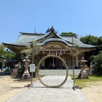 伊射奈岐神社の茅の輪くぐり