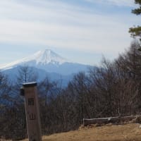 無線ログ 2020/2/2 富士山ビューの無線ポインへ 扇山(1138m)移動(山梨県大月市)