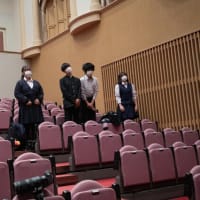 公演ビデオ撮影隊は埼玉県立小川高校の放送部の皆さんでした