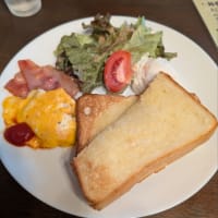 6月30日朝食東福寺・パンとコーヒーとひらりんと⋯