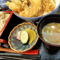 |M3392|巣鴨地蔵通りに入って1～2分の『地蔵蕎麦大橋屋』にお邪魔。生ビ＆ニシン甘露煮＆ポテトフライで開始して、大穴子とキスの天丼とミニせいろそばで大満足・大満腹！