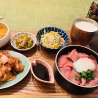 数日間の夕ご飯