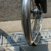 自転車で当てられ転倒！！