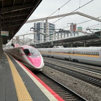 念願のハローキティ新幹線