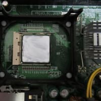 古い一体型パソコンのCPUとメモリを交換した