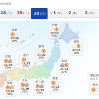 まだ6月なのに梅雨明け??