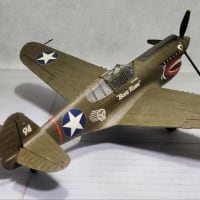 【完成】ハセガワ　1/48 P-40E