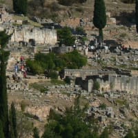 2009年　ヨーロッパキャンプ旅行　ギリシャ　デルフィ