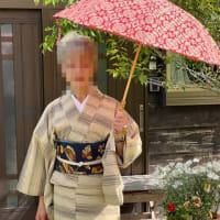 ひと足早く母の日････アレンジメントと小宮商店の傘