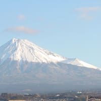 今朝の富士山