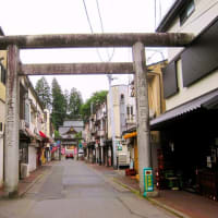 7/11オープン予定のmonakaと内丸側からの櫻山神社