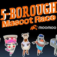 NYメッツのイニング間イベント、The First Ever 5-Borough Mascot Race