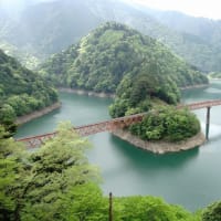大井川鐵道に沿って春のツーリング