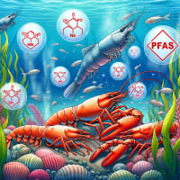 魚介類のなかでエビとロブスターの有機フッ素化合物（PFAS）濃度は高い