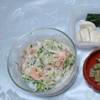 昨日の食卓・・・