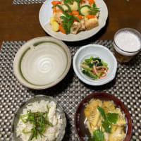 煮物などの夕食・gooトップページで紹介して頂きました！