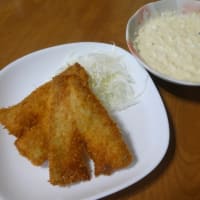 夫君の釣果で晩御飯