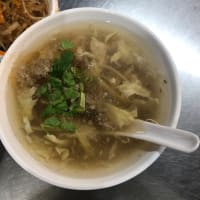 朝ごはん　魯肉飯が　旨かった😋
