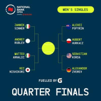 ATP World Tour Masters1000 National Bank Open Singles Quarterfinals & Semifinals