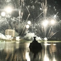 狭山池の花火大会２０２４　総集編