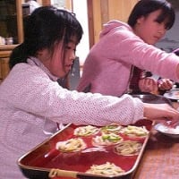 ぶなの森の冬休み　３日目　民泊・雪の村計画