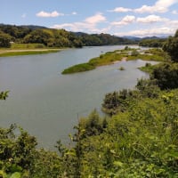 仁淀川に沿ぅて走るよろこび、もう一度味わいたいな～♪