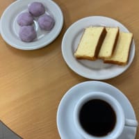 パソコン教室でのおやつ