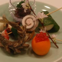 観桜の月　旬味盛り込み
