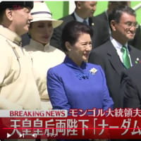 今上ご夫妻　モンゴル訪問５日目　＆６日目ナーダム