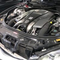 ベンツAMG　S63板金修理とメンテナンス