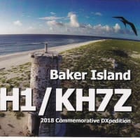 私の160ｍDXCC　＃205　Baker Island（ベーカー島）