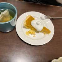 久しぶりのかぼちゃパイ