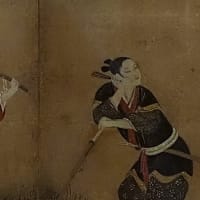 東京国立博物館(2025.4.4及び,5.9）　国宝「花下遊楽図屏風」