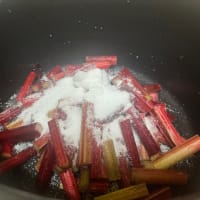 ルバーブのジャム♪
