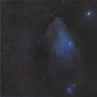 やっぱり難易度高い　IC4592「青い馬頭星雲」/さそり座