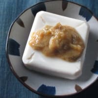 梅みそで食べる・・