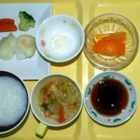 今日の病院食　　25/04/18　昼