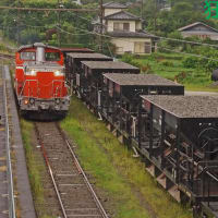 雨の小野上工臨