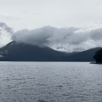 支笏湖曇天