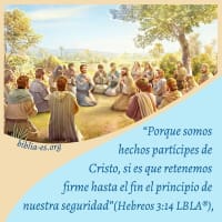 Versículo de la Biblia-Hebreos 3:14