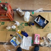 壁の下塗り🏠