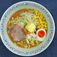 味噌バタコーンらぁ麺＠麺天坊　定番の味噌バターコーン・・・これ！麺神の味噌味です(^_-)-☆
